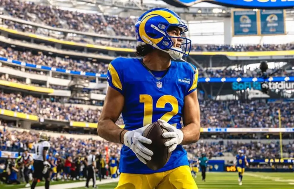 Puka Nacua apunta a jugar en el debut de los Rams